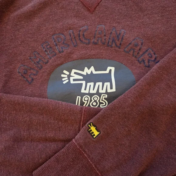 SPRZ NY Uniqlo x Keith Haring “American Art 1985” Barking Dog Sweatshirt - Large - Picture 6 of 11